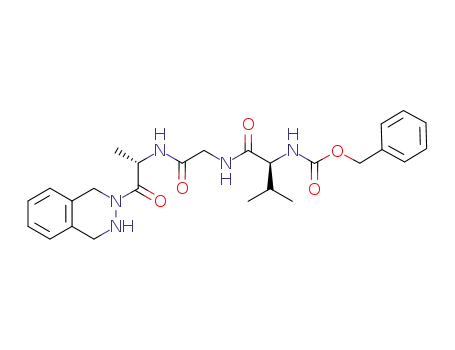 [(S)-1-({[(S)-2-(3,4-Dihydro-1H-phthalazin-2-yl)-1-methyl-2-oxo-ethylcarbamoyl]-methyl}-carbamoyl)-2-methyl-propyl]-carbamic acid benzyl ester