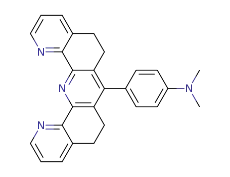 Molecular Structure of 112881-47-7 (7-<4'-(Dimethylamino)phenyl>-5,6,8,9-tetrahydroquino<8,7-b><1,10>phenanthroline)