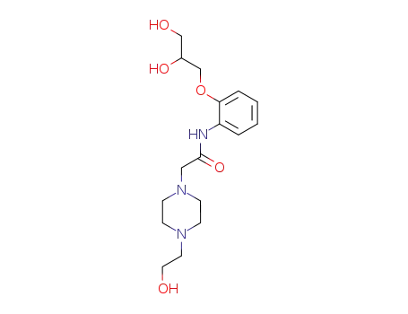 N-<N-(2-Hydroxyethyl)piperazinoacetyl>-o-aminophenylglycerylether