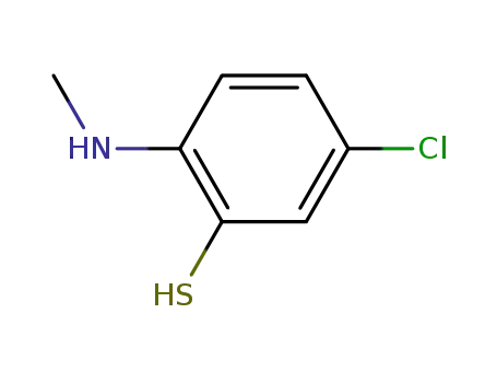 5-chloro-2-methylamino-benzenethiol