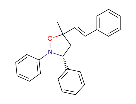 (R)-5-Methyl-2,3-diphenyl-5-((E)-styryl)-isoxazolidine