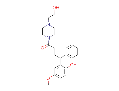 1-Butanone,1-[4-(2-hydroxyethyl)-1-piperazinyl]-4-(2-hydroxy-5-methoxyphenyl)-4-phenyl-