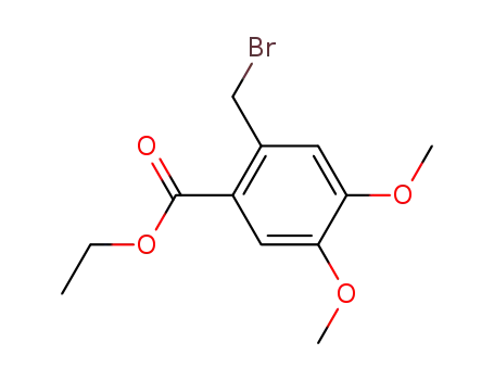 Benzoic acid, 2-(bromomethyl)-4,5-dimethoxy-, ethyl ester
