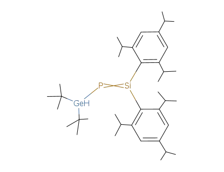 (2,4,6-triisopropylphenyl)2Si=PGe((t)Bu)2H