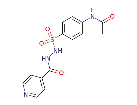 ISONICOTINIC ACID, 2-(((p-ACETAMIDO)PHENYL)SULFONYL)HYDRAZIDE