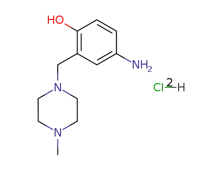 4-amino-2-<(4-methyl-1-piperazinyl)methyl>phenol