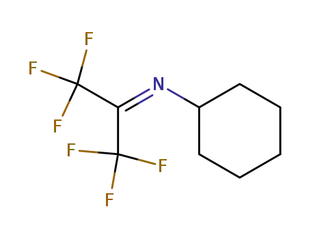 N-Cyclohexyl-hexafluor-isopropylidenamin
