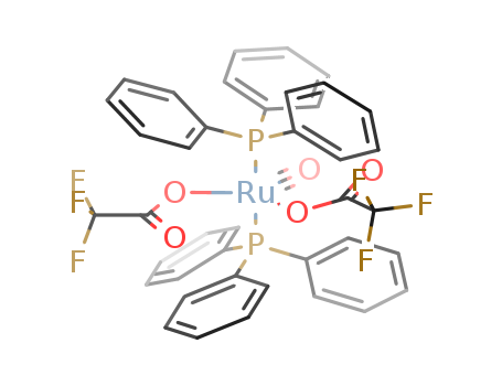 Carbonylbis(trifluoroacetato)bis(triphenylphosphine)ruthenium(II) methanol adduct, min. 98%