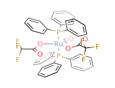 CARBONYLBIS(TRIFLUOROACETATO)BIS(TRIPHENYLPHOSPHINE)RUTHENIUM (II)METHANOL ADDUCT