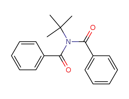 Molecular Structure of 81724-81-4 (N-benzoyl-N-tert-butylbenzamide)