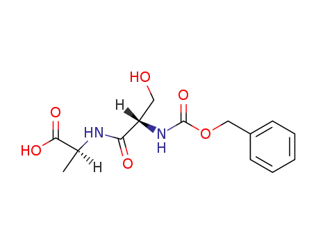 Molecular Structure of 24787-87-9 (Z-SER-ALA-OH)