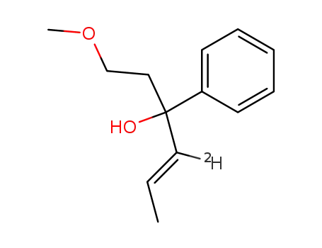 (4-D)(E)-1-methoxy-3-phenylhex-4-en-3-ol