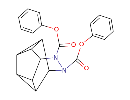 9,10-Diazapentacyclo<4.4.0.0<sup>2,4</sup>.0<sup>3,8</sup>.0<sup>5,7</sup>>decan-9,10-dicarbonsaeurediphenylester