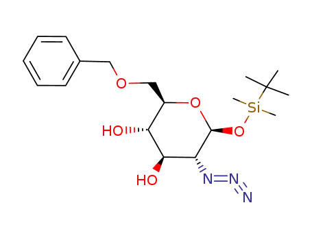 tert-Butyldimethylsilyl 2-azido-6-O-benzyl-2-deoxy-β-D-glucopyranoside
