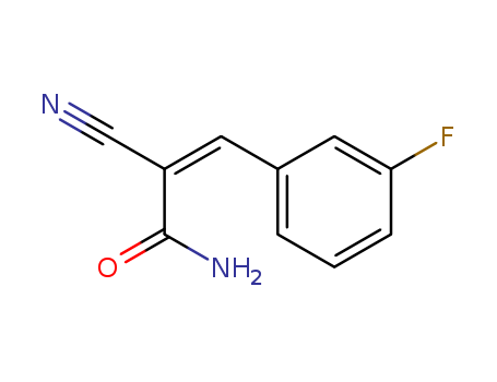 2-CYANO-3-(M-FLUOROPHENYL)ACRYLAMIDE
