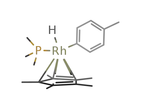 (η5-C5Me5)(PMe3)Rh(p-C6H4CH3)(H)