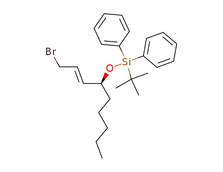 1-bromo-(4S),(2E)-4-tert-butyldiphenylsilyloxy-2-nonene