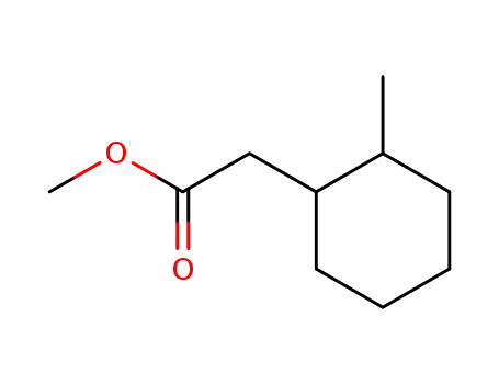 Cyclohexaneacetic acid, 2-methyl-, methyl ester