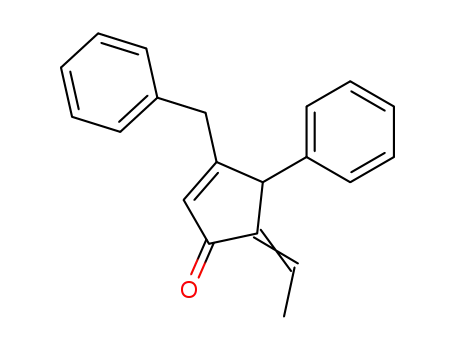 (E)-5-Ethylidene-4-phenyl-3-(phenylmethyl)-2-cyclopenten-1-one