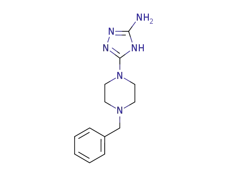 3-(4-benzylpiperazin-1-yl)-1H-1,2,4-triazol-5-amine