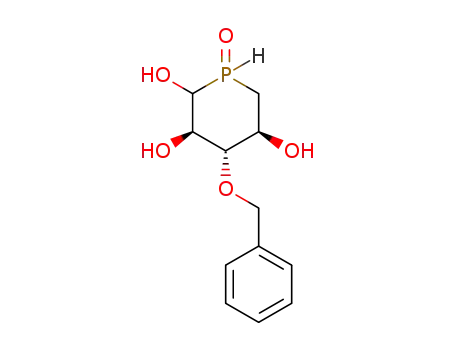 2,3,5-Phosphorinanetriol, 4-(phenylmethoxy)-, 1-oxide