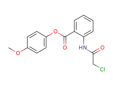 4-methoxyphenyl N-chloroacetylanthranylate