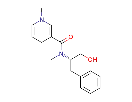 3-Pyridinecarboxamide,
1,4-dihydro-N-[(1S)-1-(hydroxymethyl)-2-phenylethyl]-N,1-dimethyl-