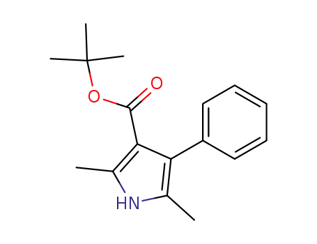 1H-Pyrrole-3-carboxylic acid, 2,5-dimethyl-4-phenyl-, 1,1-dimethylethyl
ester