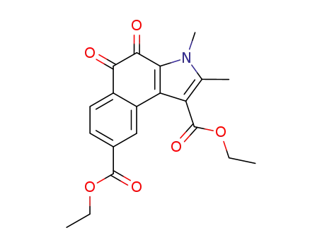 1,8-diethoxycarbonyl-2,3-dimethyl-4,5-dioxo-4,5-dihydrobebz(e)indole