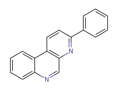 Molecular Structure of 63481-81-2 (Benzo[f][1,7]naphthyridine, 3-phenyl-)