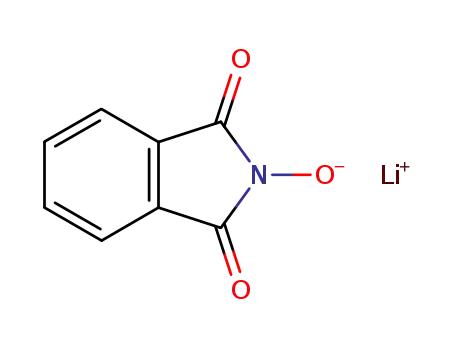 Molecular Structure of 80132-01-0 (1H-Isoindole-1,3(2H)-dione, 2-hydroxy-, lithium salt)
