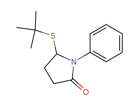 2-Pyrrolidinone, 5-[(1,1-dimethylethyl)thio]-1-phenyl-