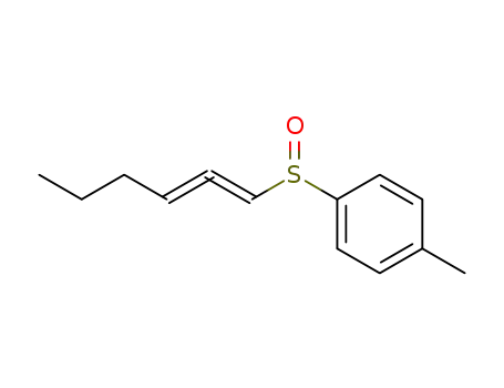 Molecular Structure of 83074-76-4 ((1,2-Hexadienyl)(p-tolyl)sulfoxid)