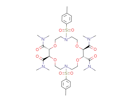 (2R,3R,11R,12R)-N,N,N',N',N'',N'',N''',N'''-Octamethyl-1,4,10,13-tetraoxa-7,16-ditosylazacyclooctadecane-2,3,11,12-tetracarboxamide