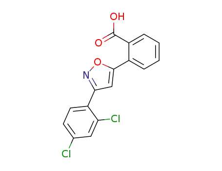 2-<3-(2,4-dichlorophenyl)isoxazol-5-yl>benzoic acid