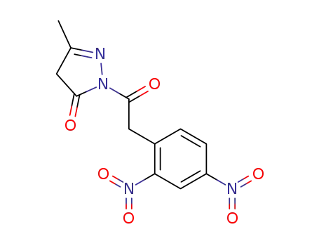 1-(2,4-dinitrophenylacetyl)-3-methylpyrazolin-5-one
