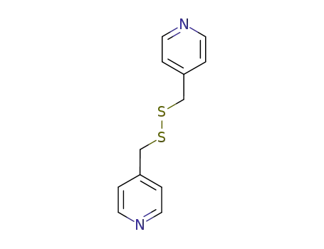 Molecular Structure of 1020-71-9 (4,4'-(DITHIODIMETHYLENE)DIPYRIDINE)