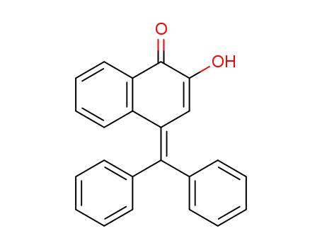 1(4H)-Naphthalenone,4-(diphenylmethylene)-2-hydroxy- cas  69019-54-1