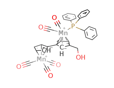 (C<sub>5</sub>H<sub>4</sub>C<sub>5</sub>H<sub>3</sub>CH<sub>2</sub>OH)Mn<sub>2</sub>(CO)5(P(C<sub>6</sub>H<sub>5</sub>)3)
