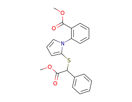 methyl <N-(2-methoxycarbonylphenyl)-2-pyrrolylthio>phenylacetate