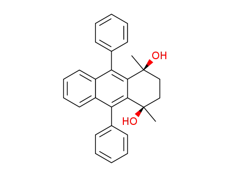 1,4-Anthracenediol, 1,2,3,4-tetrahydro-1,4-dimethyl-9,10-diphenyl-, cis-
