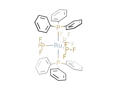 Molecular Structure of 67840-34-0 (tris(trifluorophosphine)bis(triphenylphosphine)ruthenium<sup>(0)</sup>)