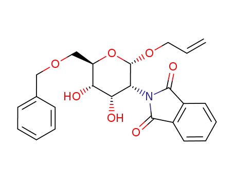 Allyl 6-O-benzyl-2-deoxy-2-phthalimido-α-D-allopyranoside