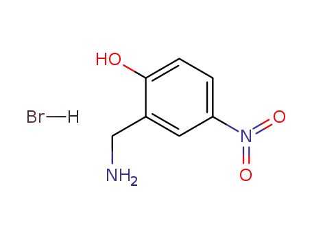 Phenol, 2-(aminomethyl)-4-nitro-, monohydrobromide