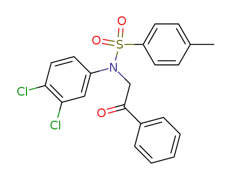 3,4-dichloro-N-phenacyl-N-tosylaniline