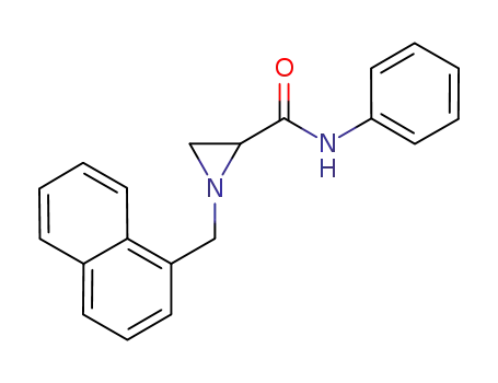 1-(naphthalen-1-ylmethyl)aziridine-2-(N-phenyl)carboxamide