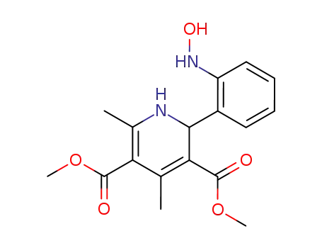 1,2-Dihydro-4,6-dimethyl-2-(2-hydroxylaminophenyl)-pyridin-3,5-dicarbonsaeuredimethylester