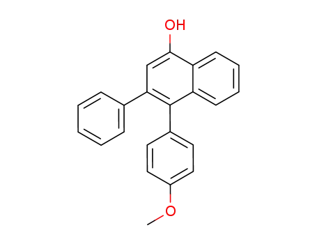 4-(4-Methoxy-phenyl)-3-phenyl-naphthalen-1-ol