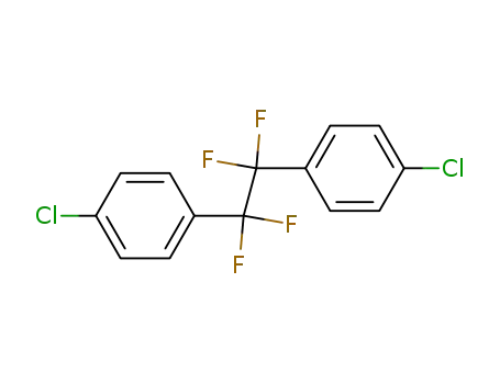 Benzene, 1,1'-(1,1,2,2-tetrafluoro-1,2-ethanediyl)bis[4-chloro-