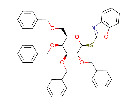 benzoxazol-2-yl 2,3,4,6-tetra-O-benzyl-1-thio-β-D-galactopyranoside